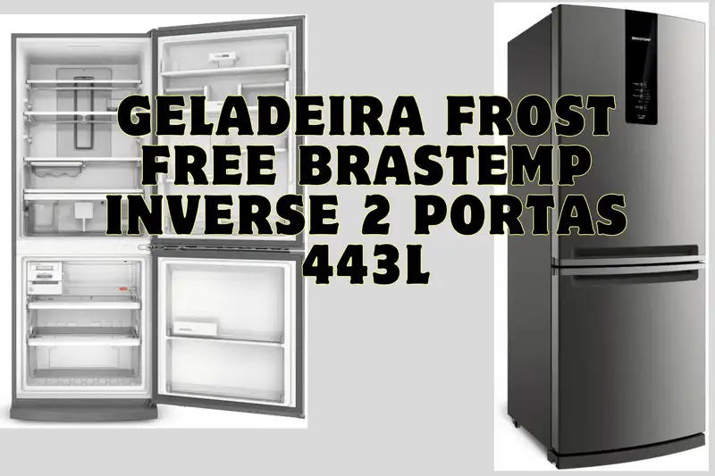 Geladeira Frost Free Brastemp Inverse 2 Portas 443L